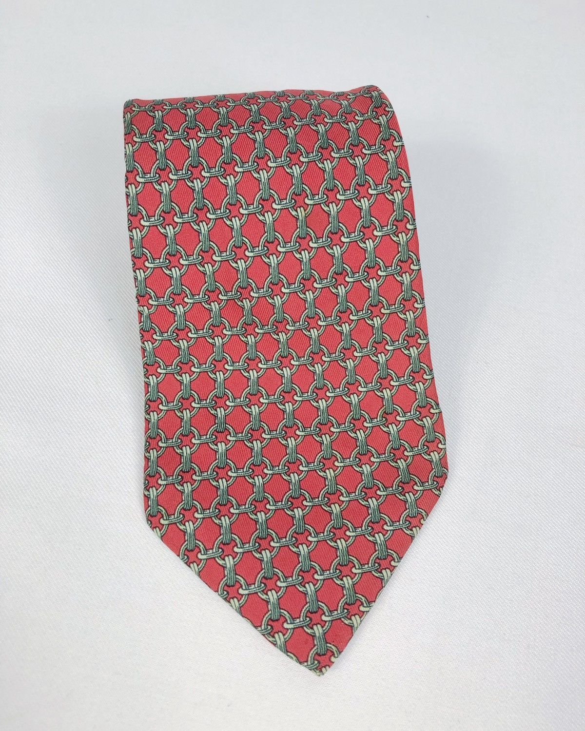 Rare Vintage Hermes Silk Tie