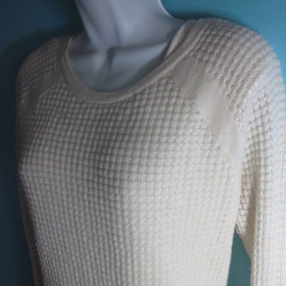 Vince Vince Womens Size L Cream Cashmere Pullover Sweater Size L / US 10 / IT 46 - 6 Thumbnail