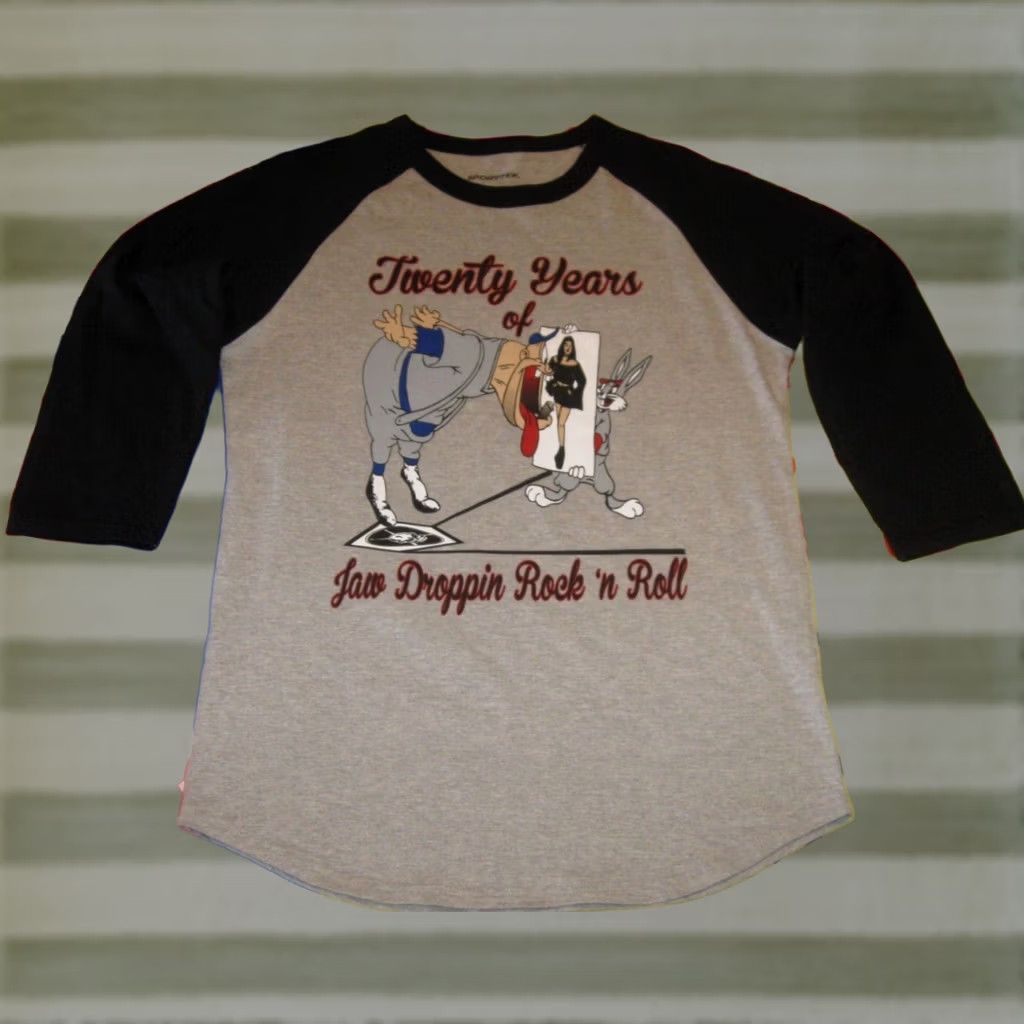 Vintage GAS HOUSE GORILLAS Raglan Shirt XS Looney Tunes Music ROCK & ROLLS Band Men's Size US XS / EU 42 / 0 - 1 Thumbnail