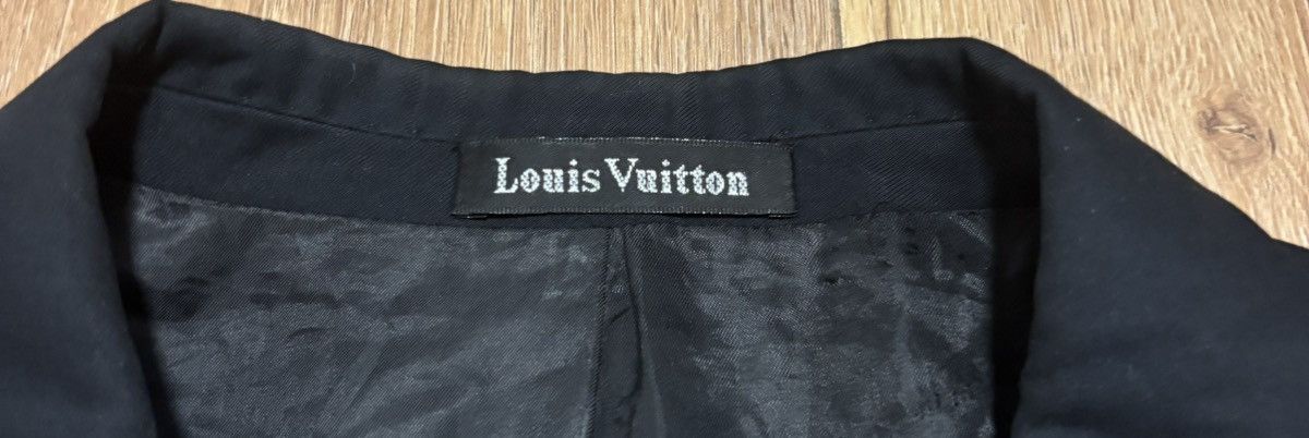 Louis Vuitton Louis Vuitton Men’s Black Wool Vintage Blazer Jacket Size 44R - 4 Thumbnail