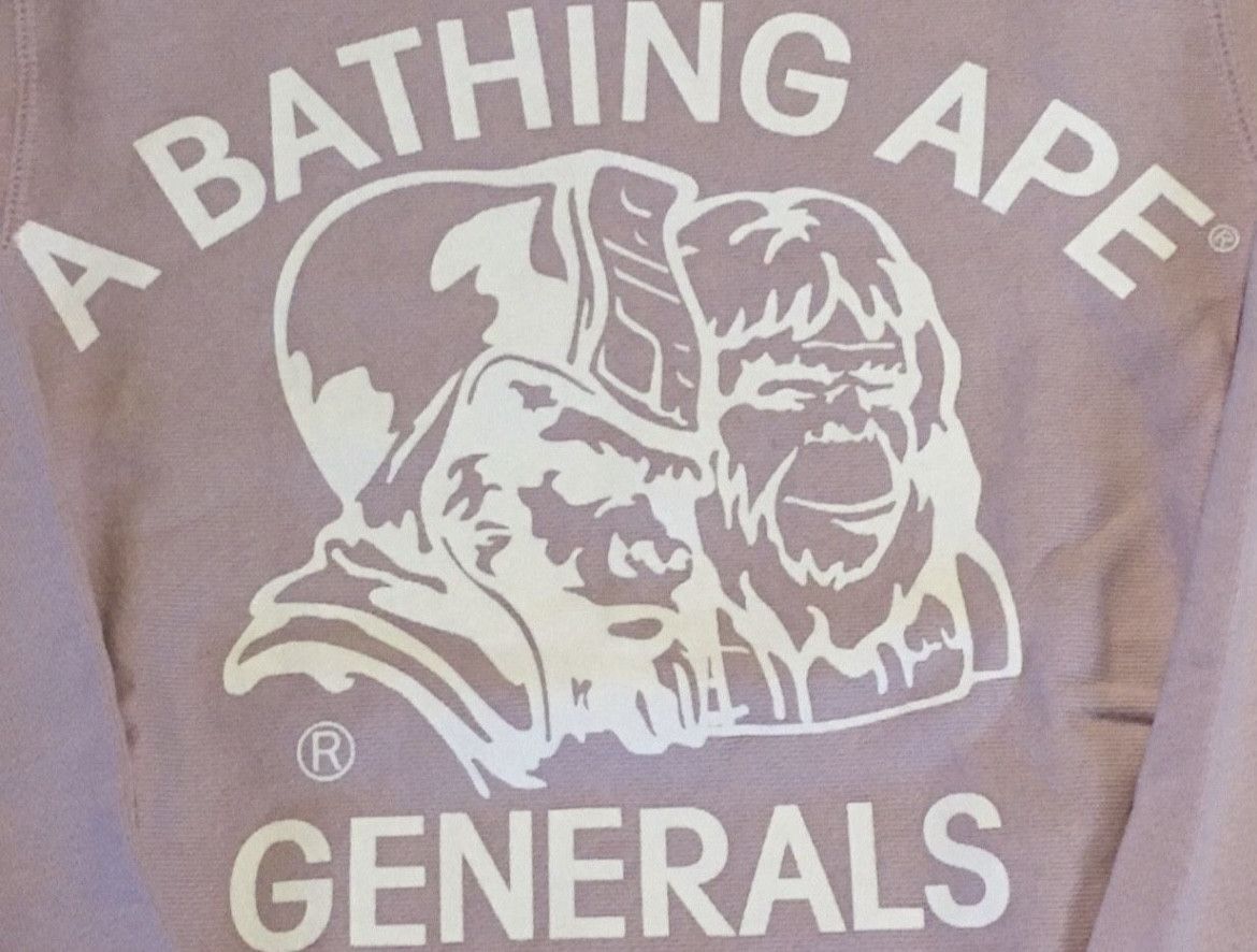 Bape Bape logo crew neck pullover sweatshirt Size XXS / US 00 / IT 34 - 3 Thumbnail