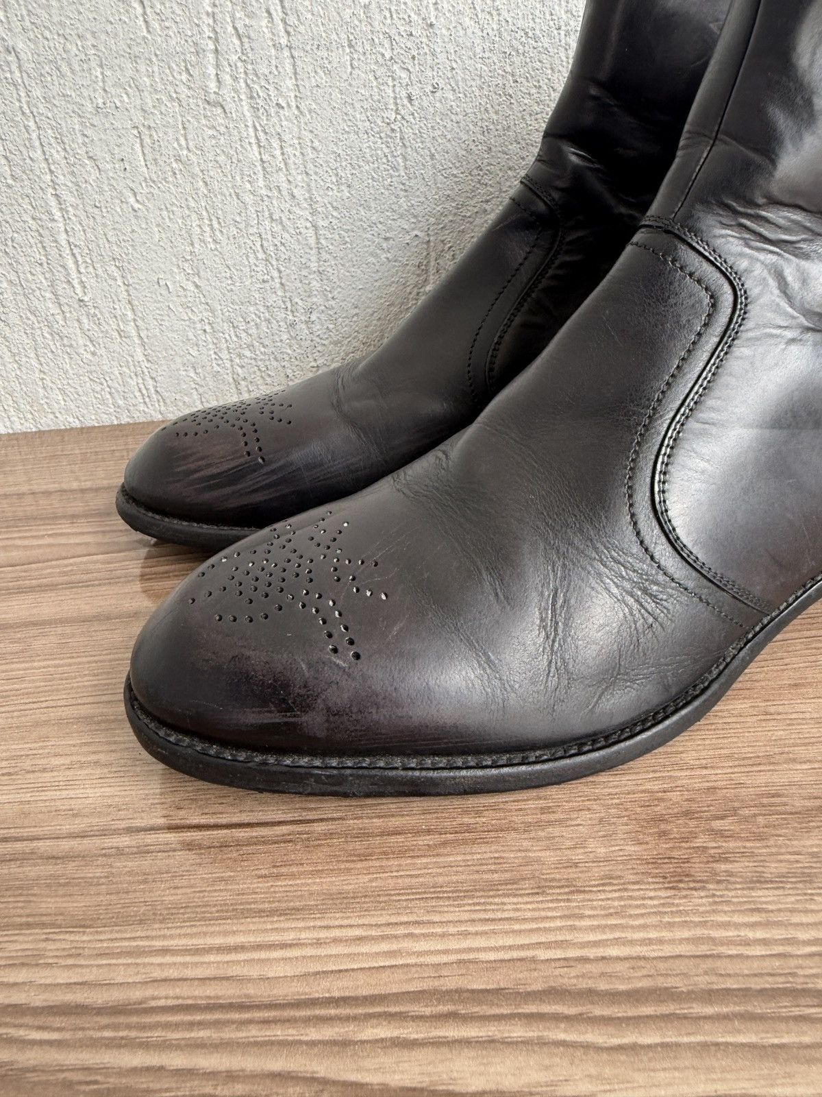 Dior Dior homme zipper ankle boots by kris van assche Size US 8.5 / EU 41-42 - 3 Thumbnail
