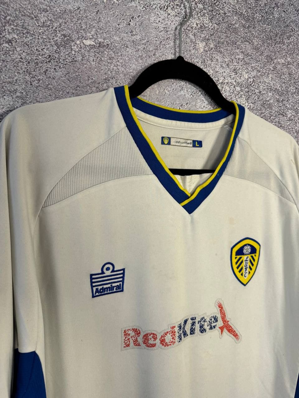 Vintage KANDOL Leeds United 2007/08 Admiral Soccer Jersey Size US L / EU 52-54 / 3 - 6 Thumbnail
