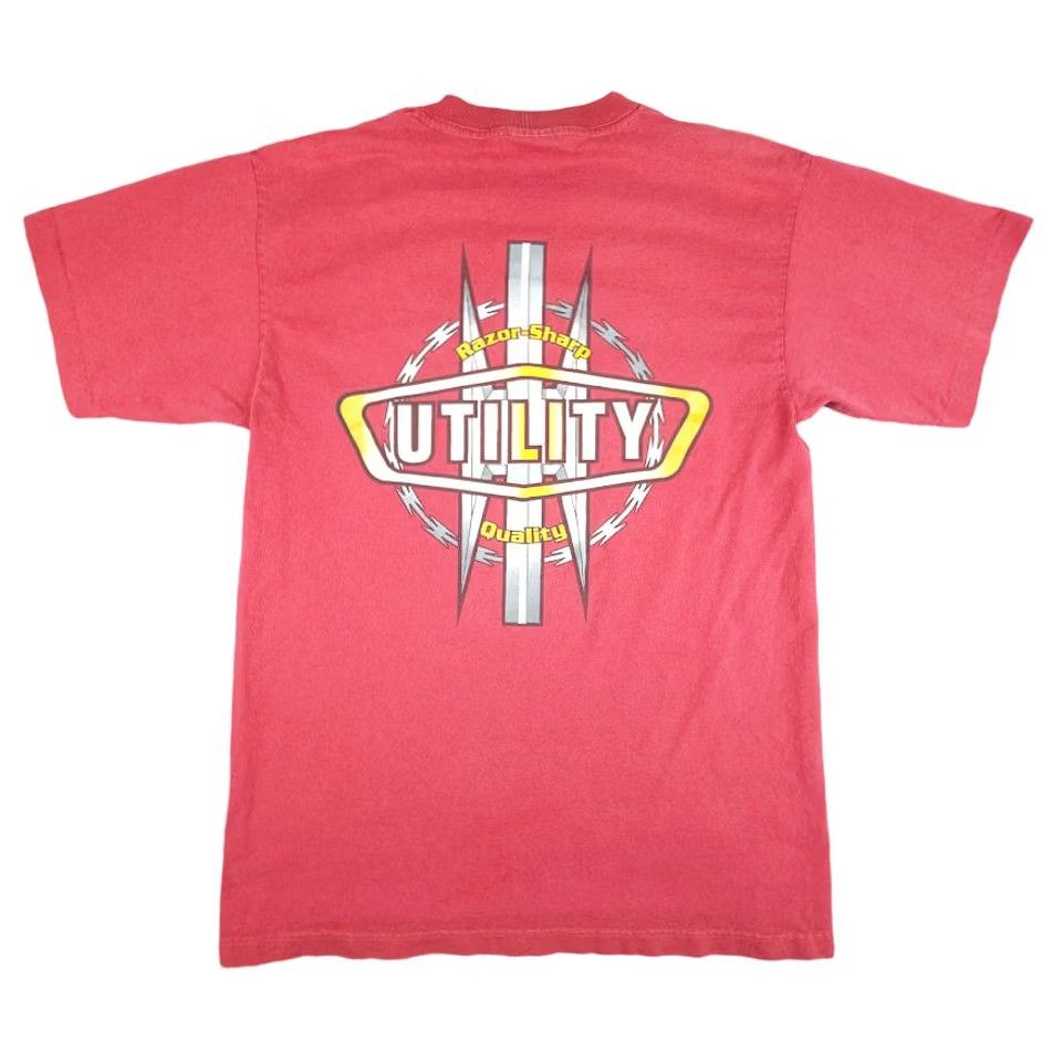 Vintage VINTAGE Utility Board Shop T Shirt Mens Size Medium 90s Skateboarding Made In USA Size US M / EU 48-50 / 2 - 4 Thumbnail