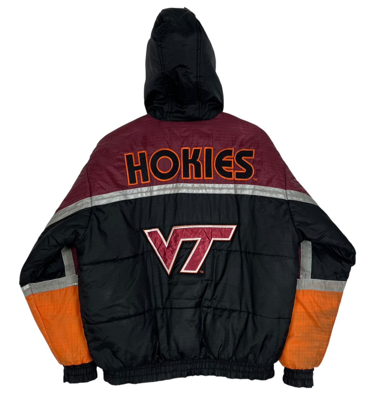 NFL 90s Vintage Hockey Virginia Pro Player Reversible Jacket Size US L / EU 52-54 / 3 - 1 Thumbnail