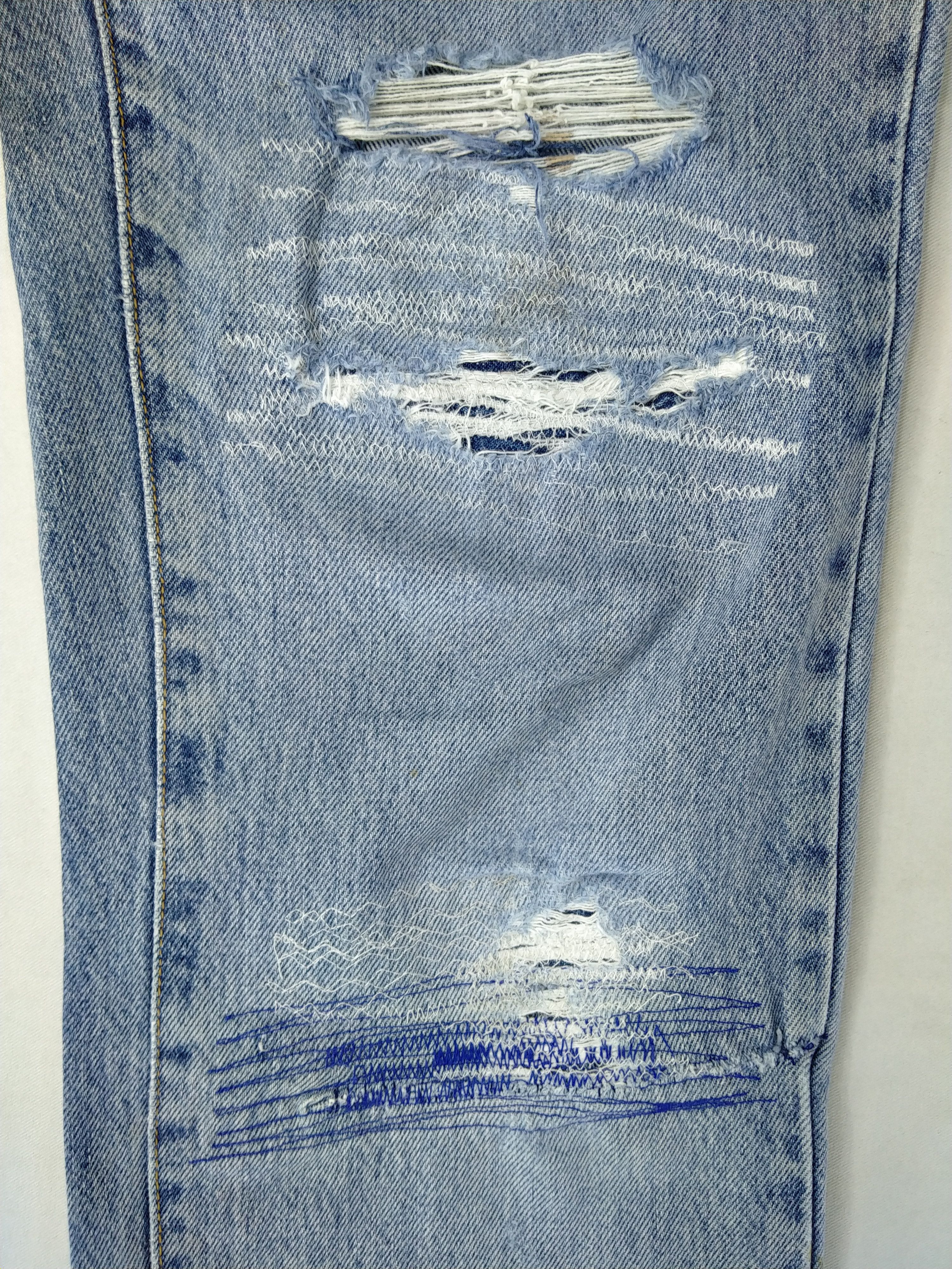 Levi's Faded Blue Vintage Levi's 502 Jeans 35x27.5 Denim -JN107 Size US 35 - 15 Thumbnail