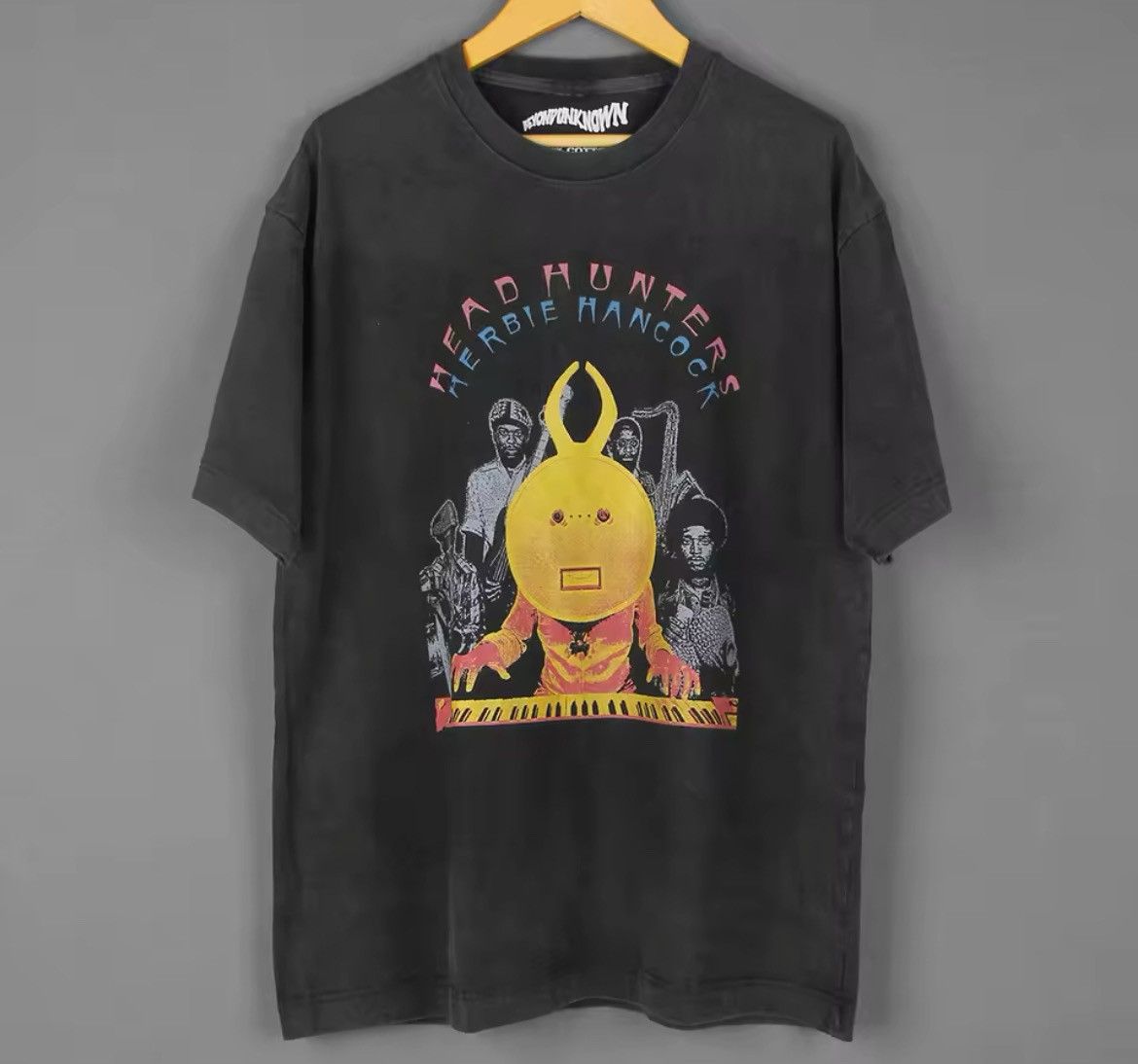 Japanese Brand × Vintage Head Hunters Stevie Wonder Graphic Printed Cotton Tshirt Size US S / EU 44-46 / 1 - 1 Thumbnail