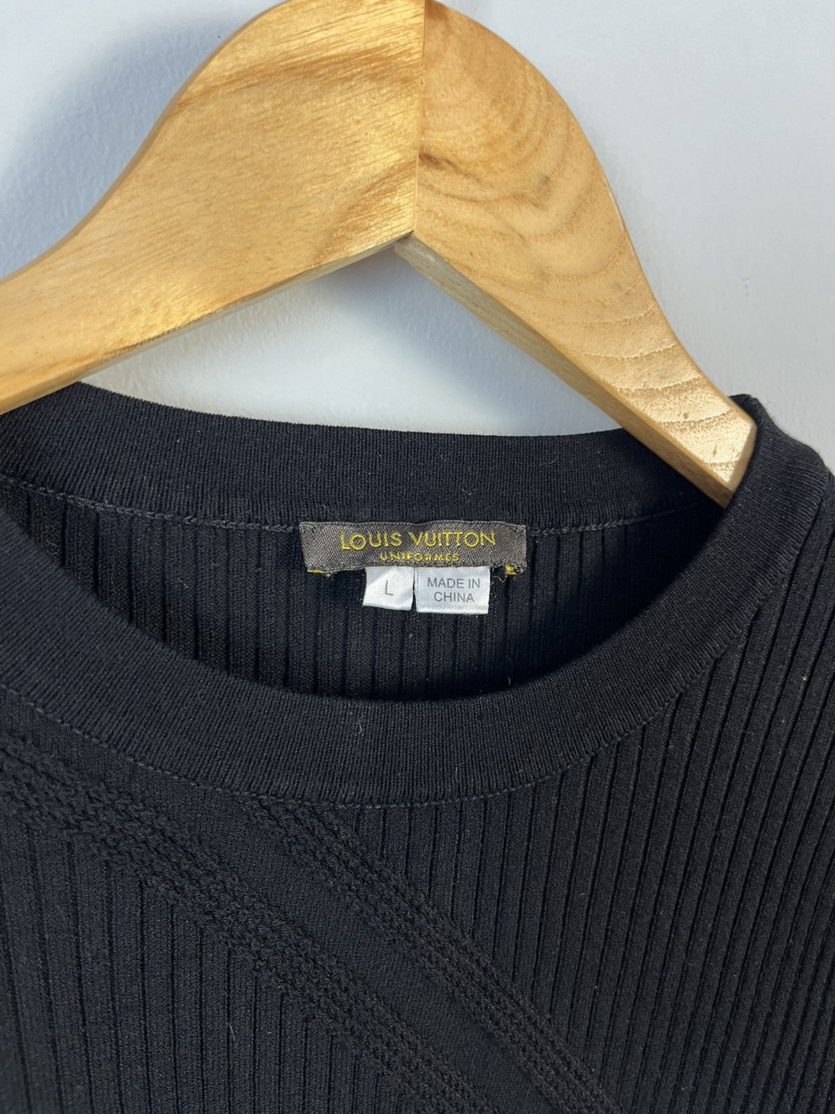 Louis Vuitton Louis Vuitton Uniformes LV Luxury Ribbed Sweater Jumper Size L / US 10 / IT 46 - 7 Thumbnail