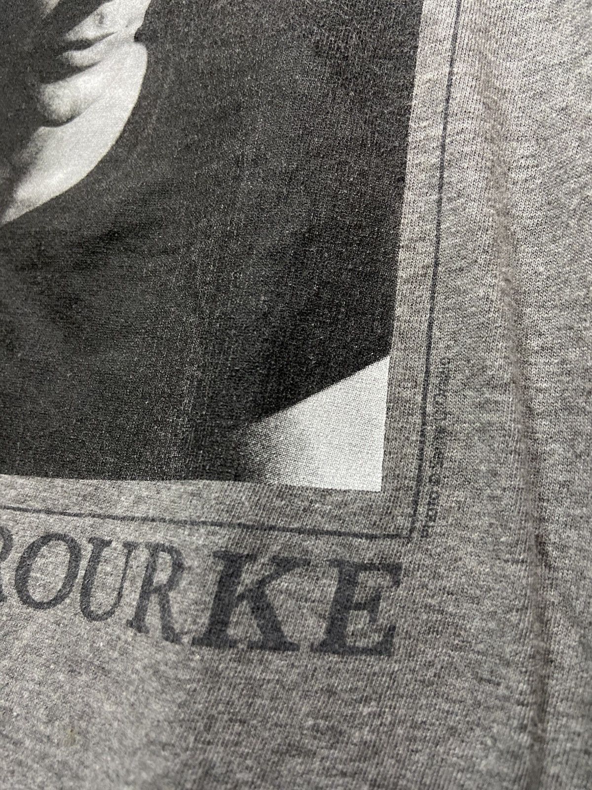 Dolce & Gabbana Vintage Dolce & Gabbana Mickey Rourke Printed Tshirt Size US S / EU 44-46 / 1 - 5 Thumbnail