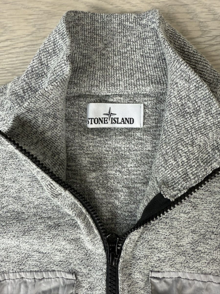 Stone Island Stone Island 1/4 Zip Melange sweater Size US L / EU 52-54 / 3 - 6 Thumbnail