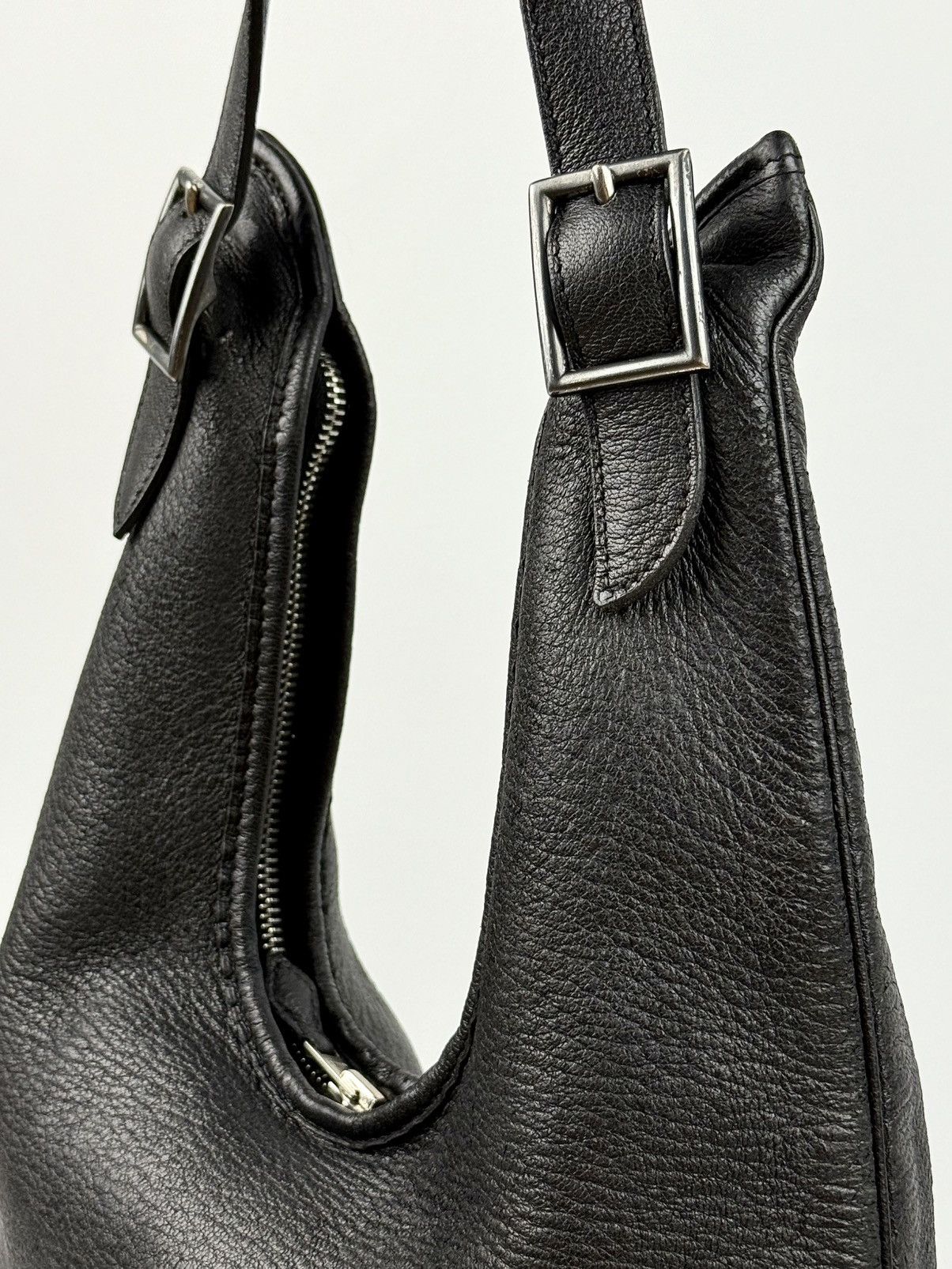 Hermes Hermes - Margiela - 1999 - Stamp C - Black - Clemence Massai Size ONE SIZE - 4 Thumbnail