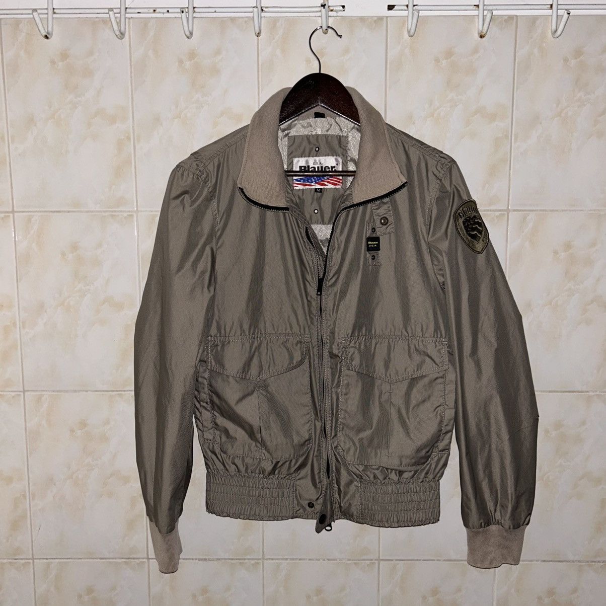 Other Vintage Blauer USA Lightweight Tactical Jacket in Taupe Size US M / EU 48-50 / 2 - 1 Thumbnail