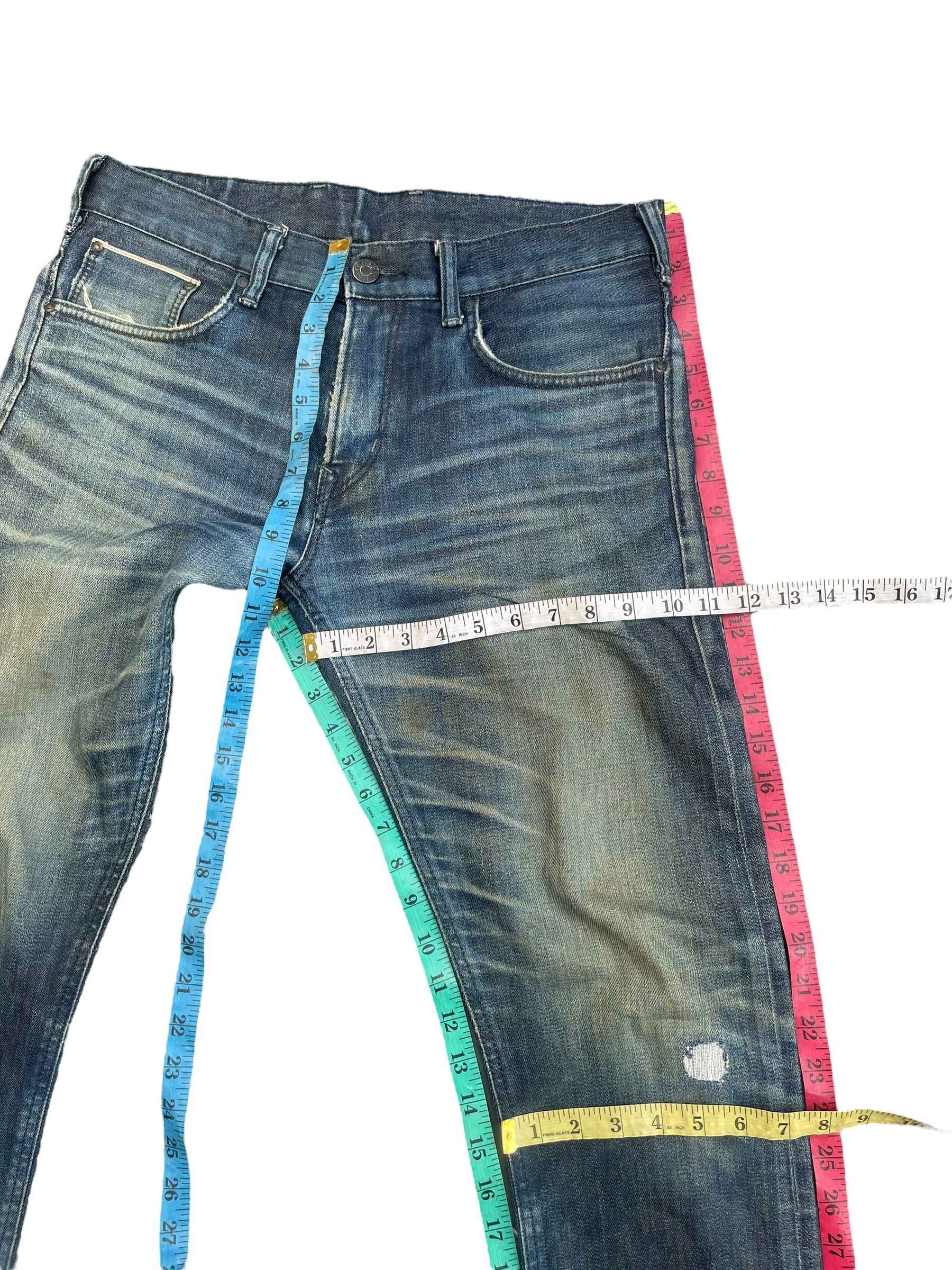 Edwin Vintage Edwin SKK505 Redline Distresed Denim Size US 34 / EU 50 - 12 Thumbnail
