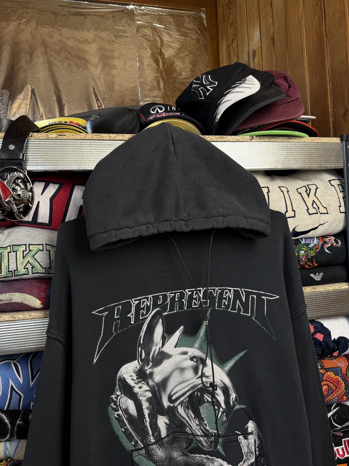 Represent Clo. HELLRAISER HOODIE Size US S / EU 44-46 / 1 - 3 Thumbnail
