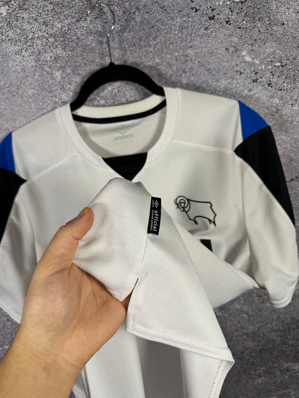 Umbro × Vintage Vintage Derby County 2021/22 Umbro Soccer Jersey Blokcore L Size US L / EU 52-54 / 3 - 6 Thumbnail