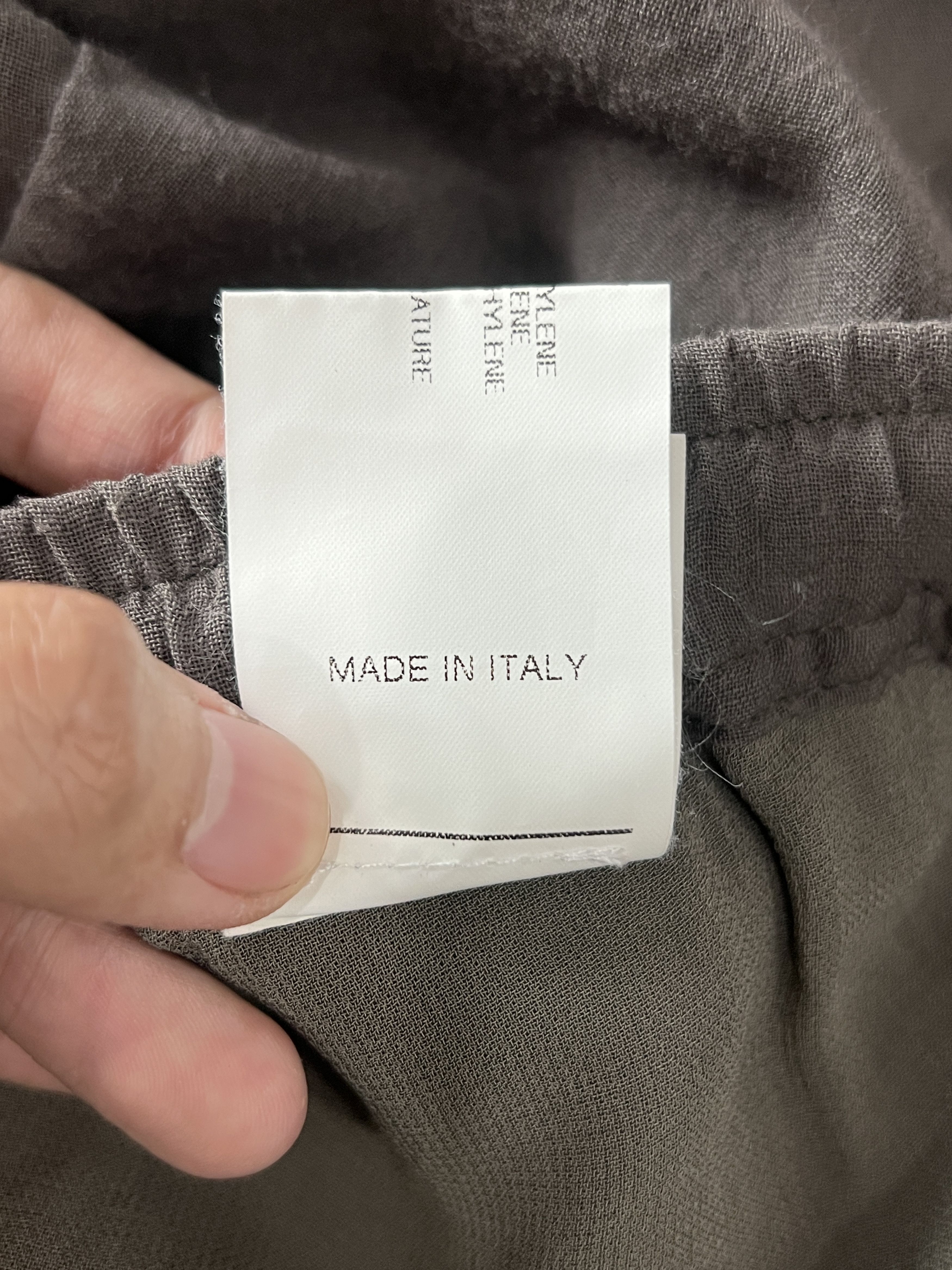 Rick Owens Rick Owens Dust Drop Crotch Raw Hem Cropped Pants Size US 36 / EU 52 - 8 Thumbnail