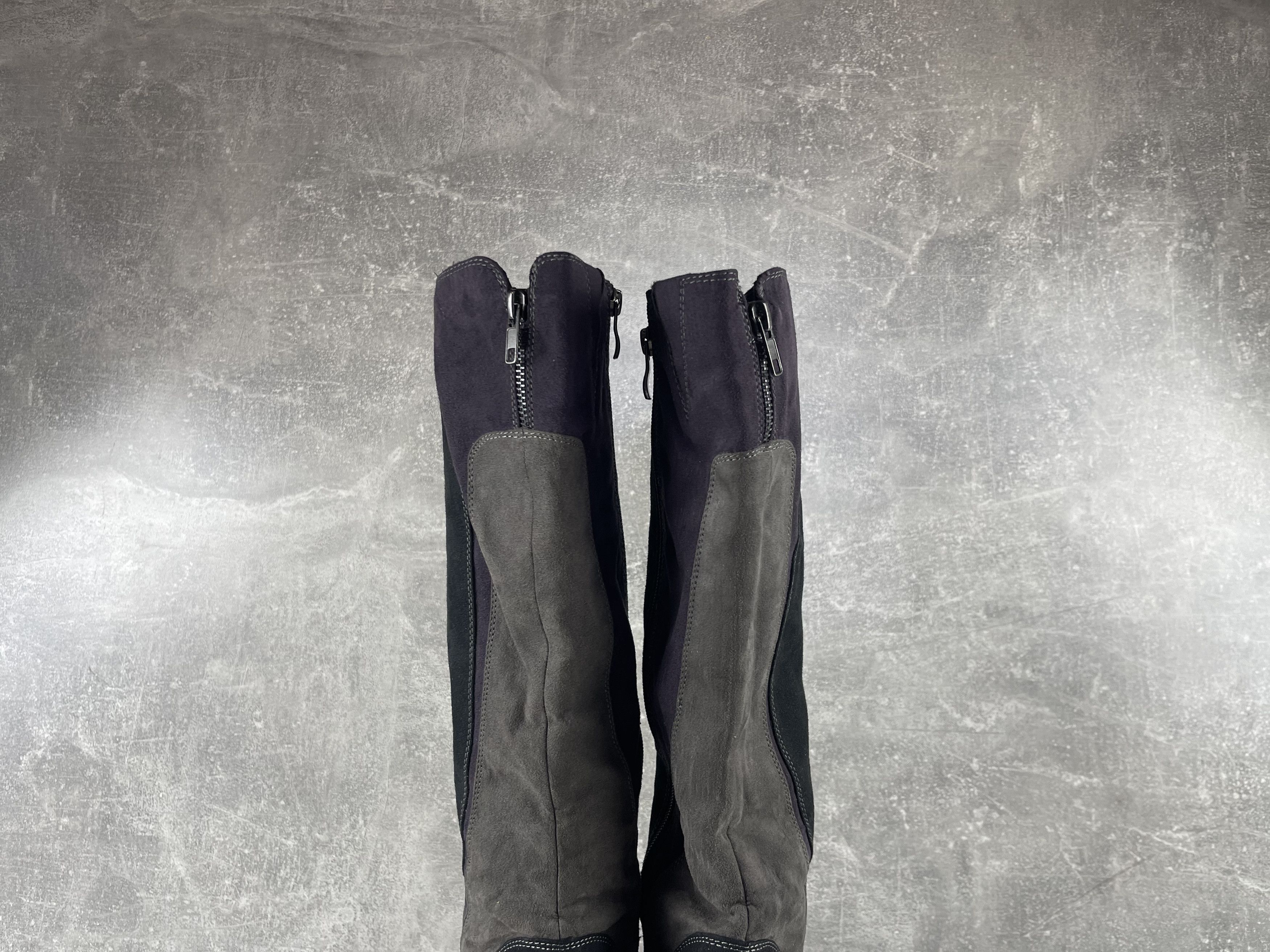 Ma+ Suede 5th avenue avant garde platform y2k artisan boots Size US 10 / IT 40 - 7 Thumbnail