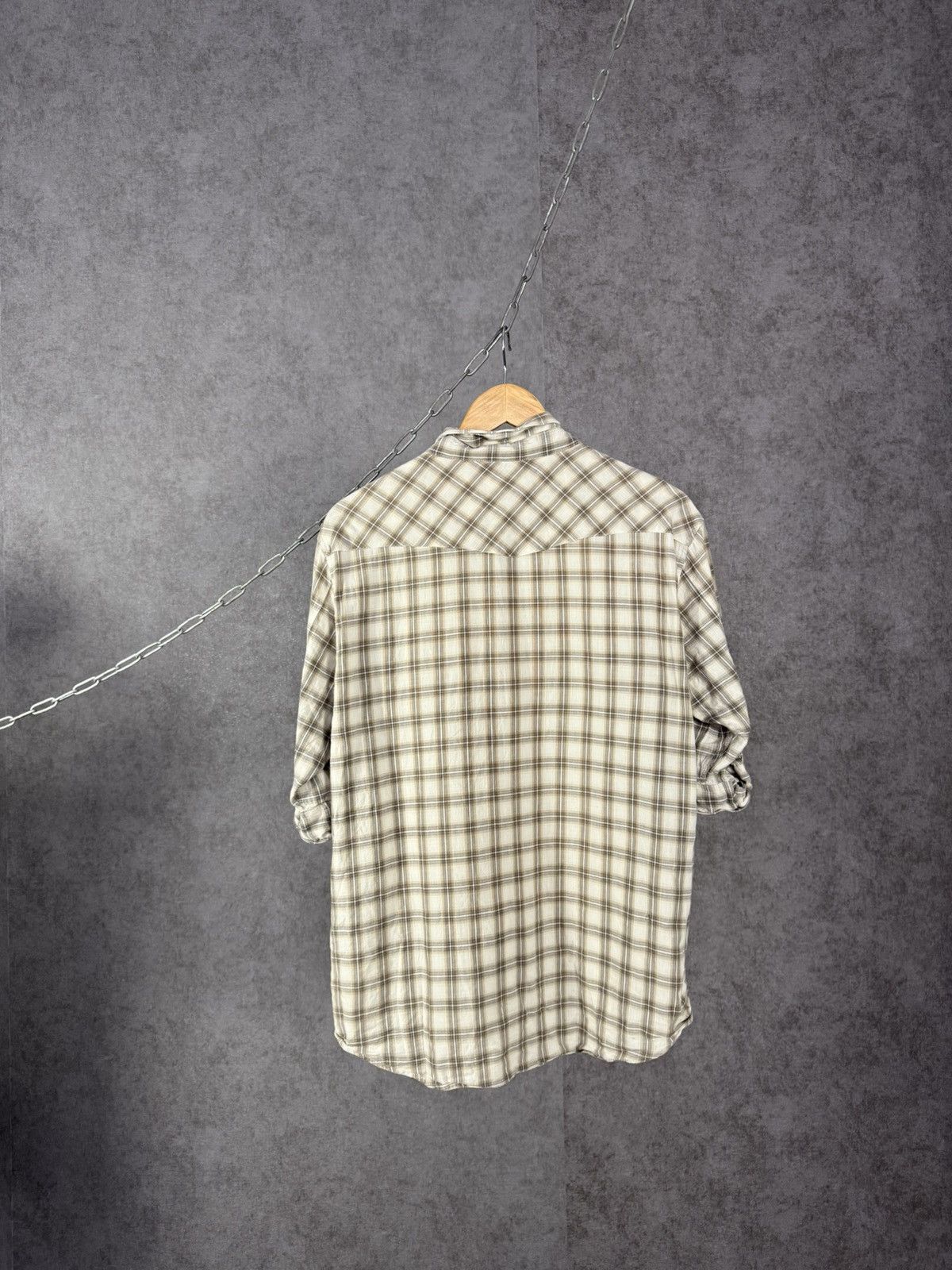Allsaints × Designer × Vintage Allsaints vintage designer shirt Size US L / EU 52-54 / 3 - 6 Thumbnail