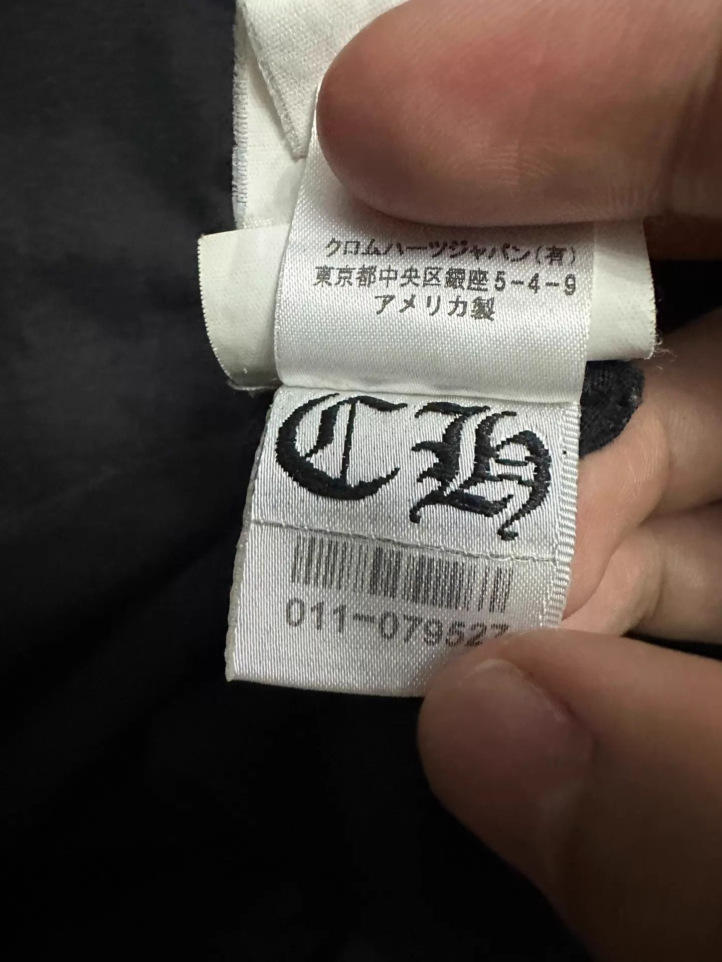 Chrome Hearts Chrome Hearts Deep V Horseshoe 3-Elem Sanskrit SS M Size US M / EU 48-50 / 2 - 6 Thumbnail