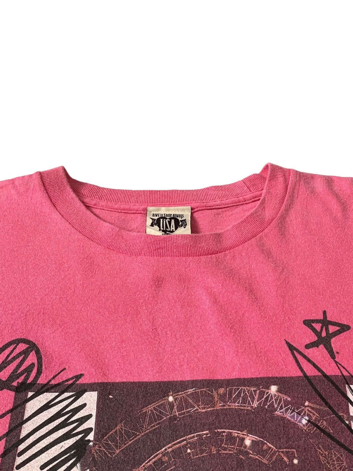 Affliction × Band Tees × If Six Was Nine Faded Lisa Live is Smile Always Emo Gothic Tee Size US L / EU 52-54 / 3 - 7 Thumbnail