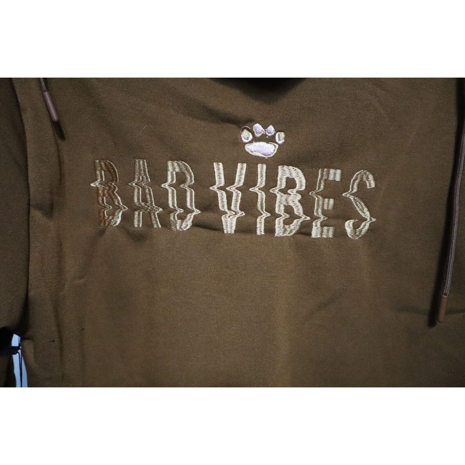 Members Only Members Only Panda Hoodie- Brown Pullover-Small-Pockets- Size US S / EU 44-46 / 1 - 6 Thumbnail