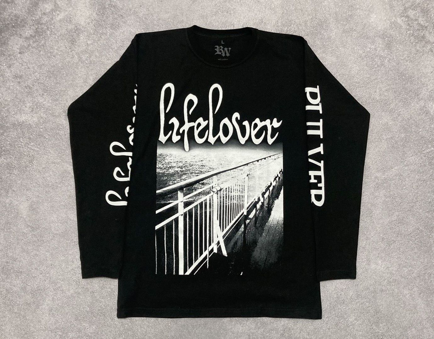 Band Tees Longsleeve Lifelover - DSBM metal band Size US L / EU 52-54 / 3 - 1 Thumbnail