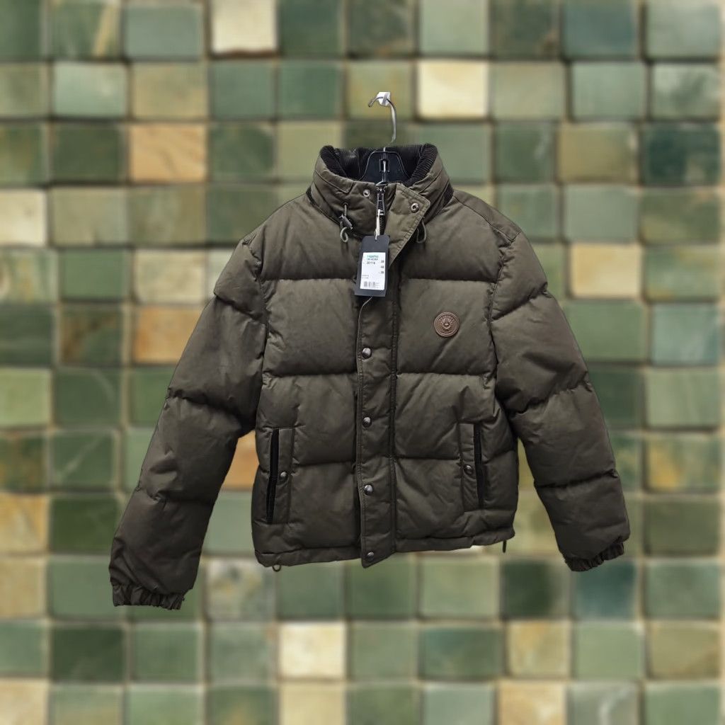 Belstaff VINTAGE Belstaff Jacket Military Puffer Down Green 38 Men Chest 22 Length 26 Size US XXS / EU 40 - 1 Thumbnail