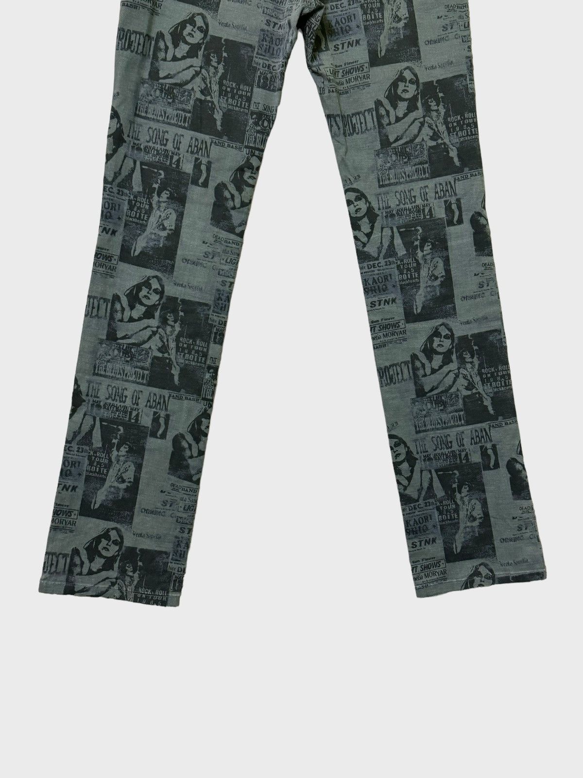 Hysteric Glamour × Japanese Brand Et-Botte sexy Girl The Song of Aban Overprint Pant Size 24" / US 00 / IT 34 - 11 Thumbnail