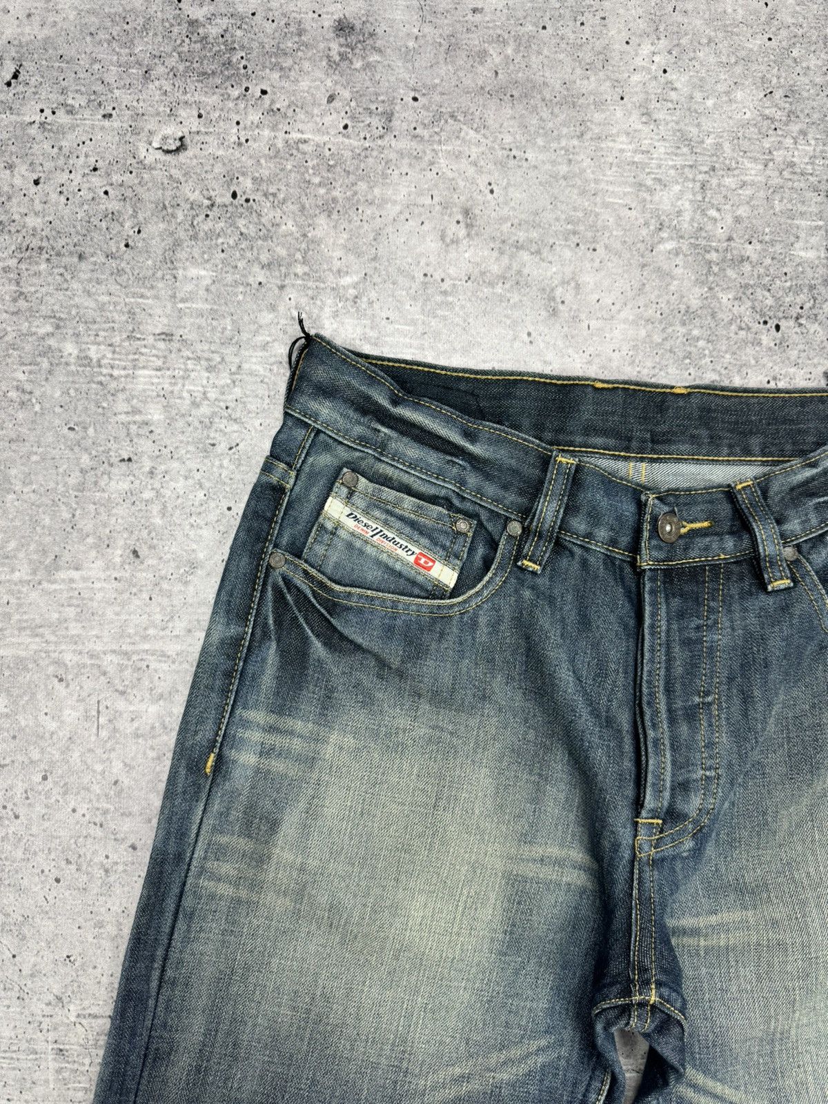 Diesel × Vintage Vintage Diesel Blue Stonewashed Denim Jeans Trousers Pants Size US 32 / EU 48 - 10 Thumbnail