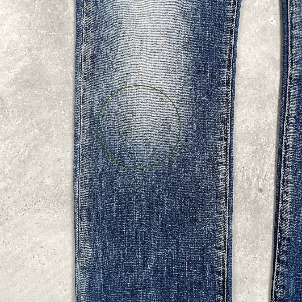 Armani Vintage 2000s ARMANI JEANS Distressed Y2K Jeans Blue Size 34 Size US 34 / EU 50 - 8 Thumbnail