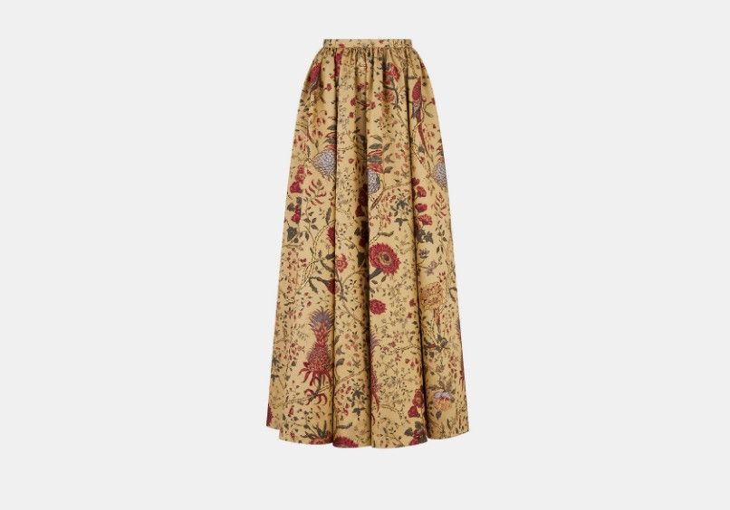 o1w1db10425 411J34A Midi Skirt in Multicolor