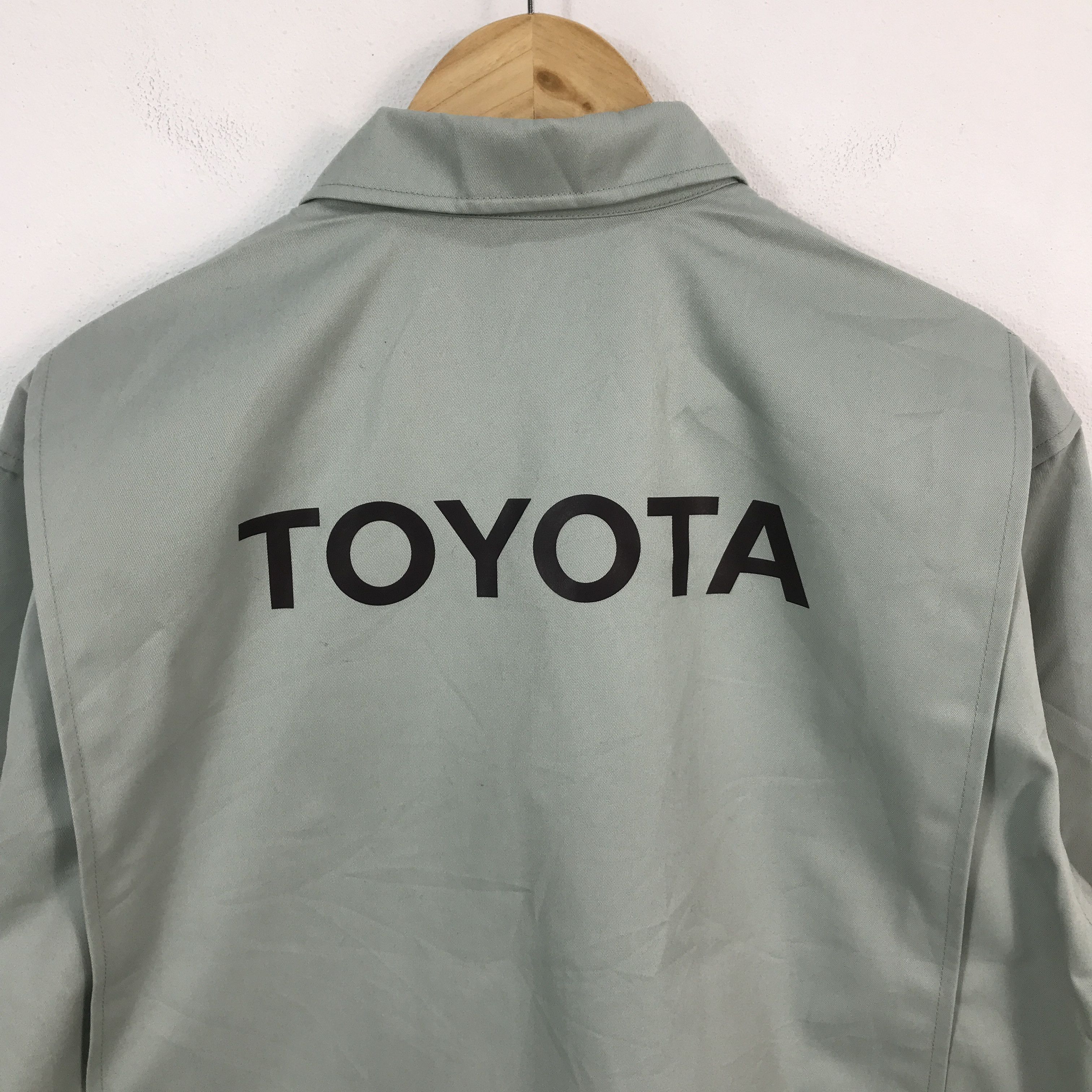 Japanese Brand × Sports Specialties Vtg Toyota motorsport uniform custom jacket Size US L / EU 52-54 / 3 - 4 Thumbnail