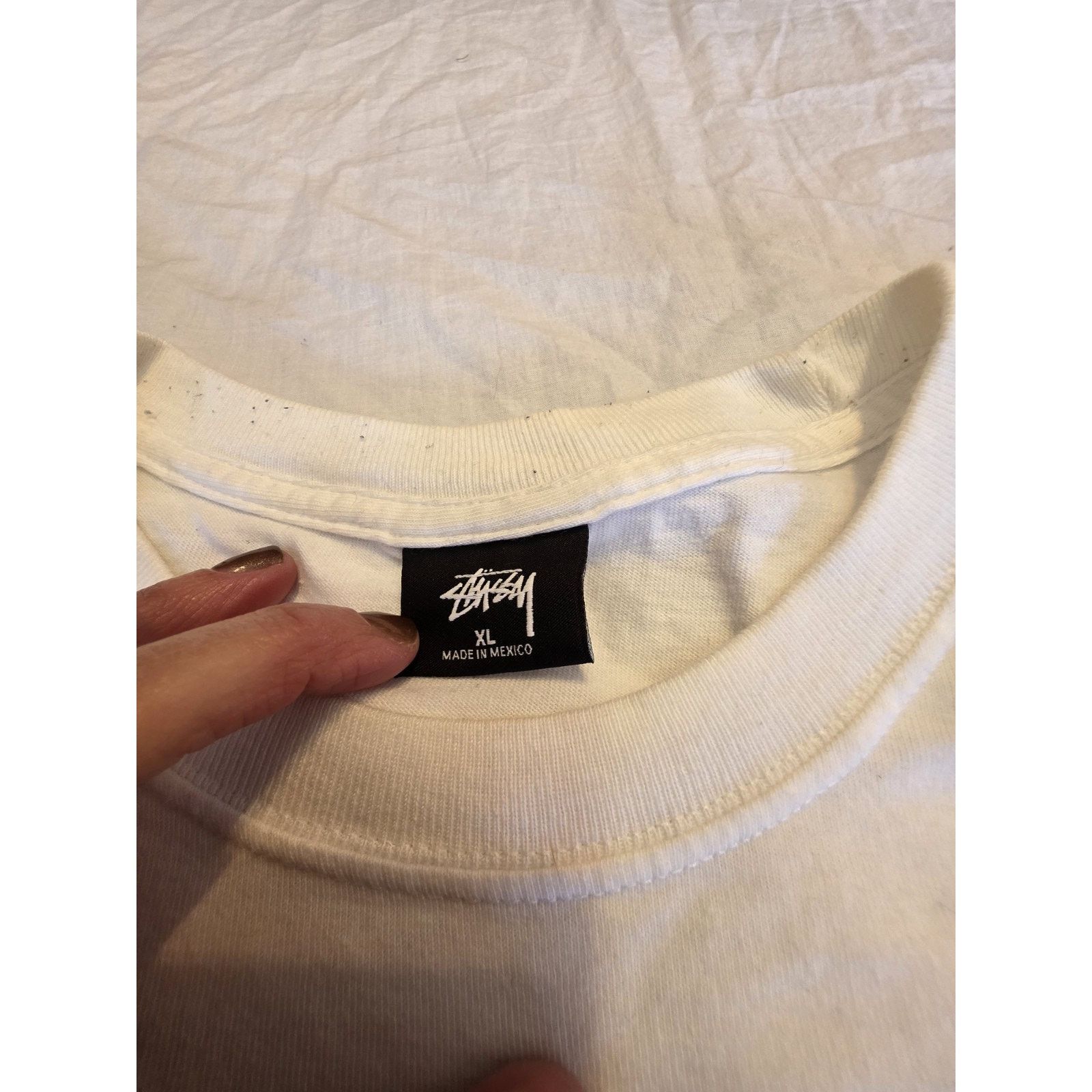 Stussy Stüssy x Dover Street Market World Tour Tee white Men's Size US XL / EU 56 / 4 - 3 Thumbnail