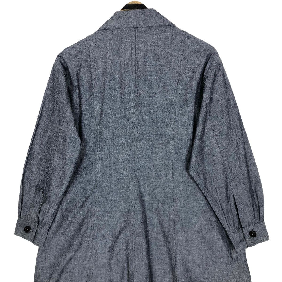 Designer × Margaret Howell Vintage Margaret Howell MHL Single Breasted Cotton Car Coat Size XS / US 0-2 / IT 36-38 - 10 Thumbnail