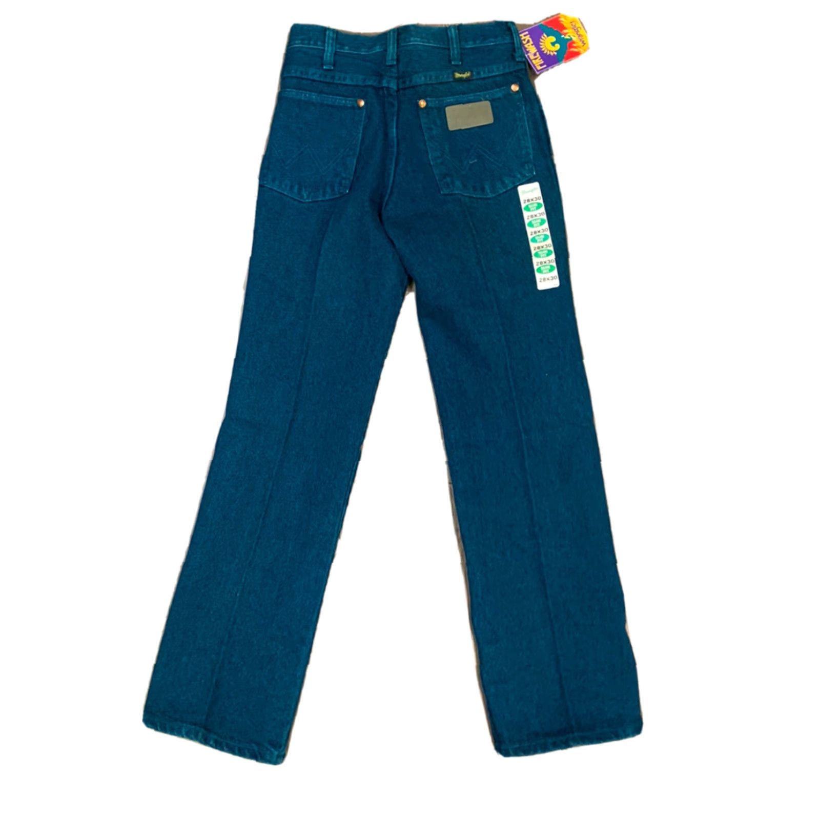 Wrangler VINTAGE Wrangler Slim Fit Women's Dark Blue Denim Jeans 28 X 30 Size 28" / US 6 / IT 42 - 2 Thumbnail
