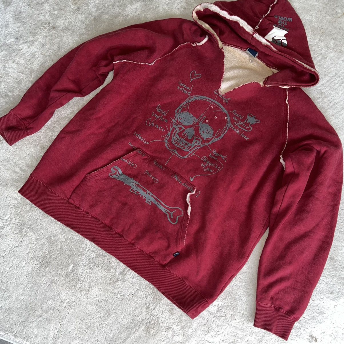 PPFM PPFM skulls hoodie vintage sweatshirt Size US L / EU 52-54 / 3 - 2 Thumbnail