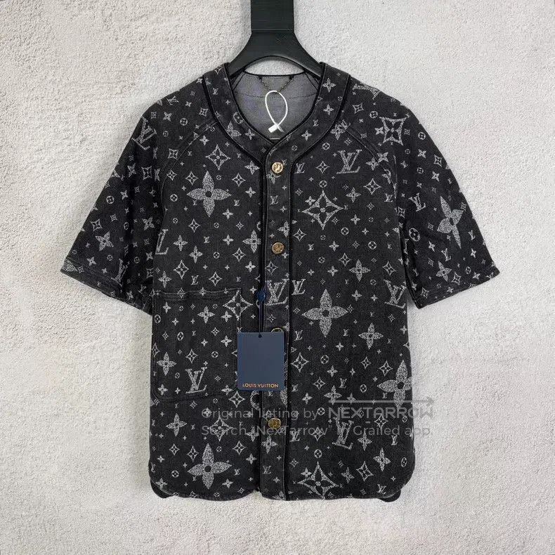 Louis Vuitton Louis Vuitton FW23 Gypsophila Short Sleeve Shirt Size US M / EU 48-50 / 2 - 1 Thumbnail