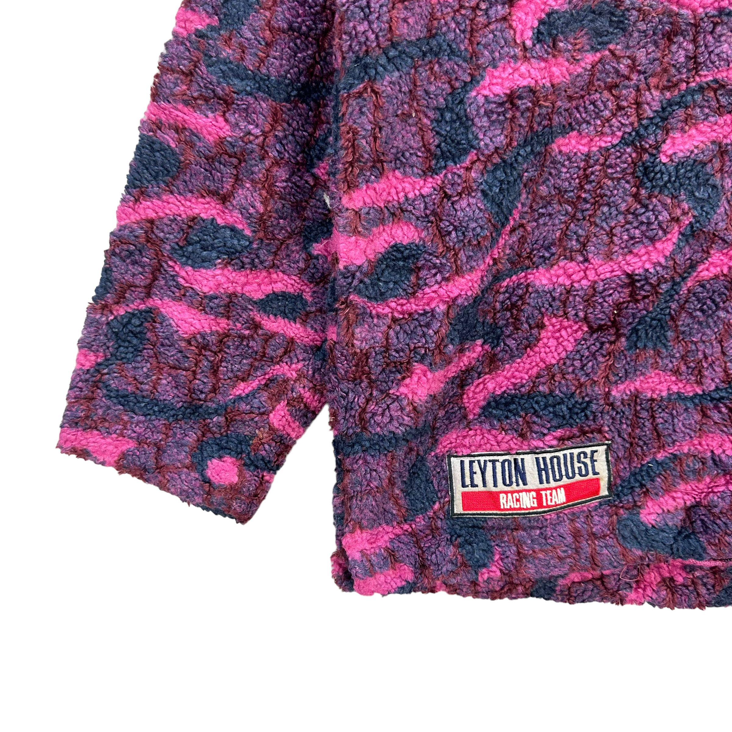 Japanese Brand RARE🔥 LEYTON HOUSE TEAM RACING FLEECE #7554-153 Size US L / EU 52-54 / 3 - 5 Thumbnail