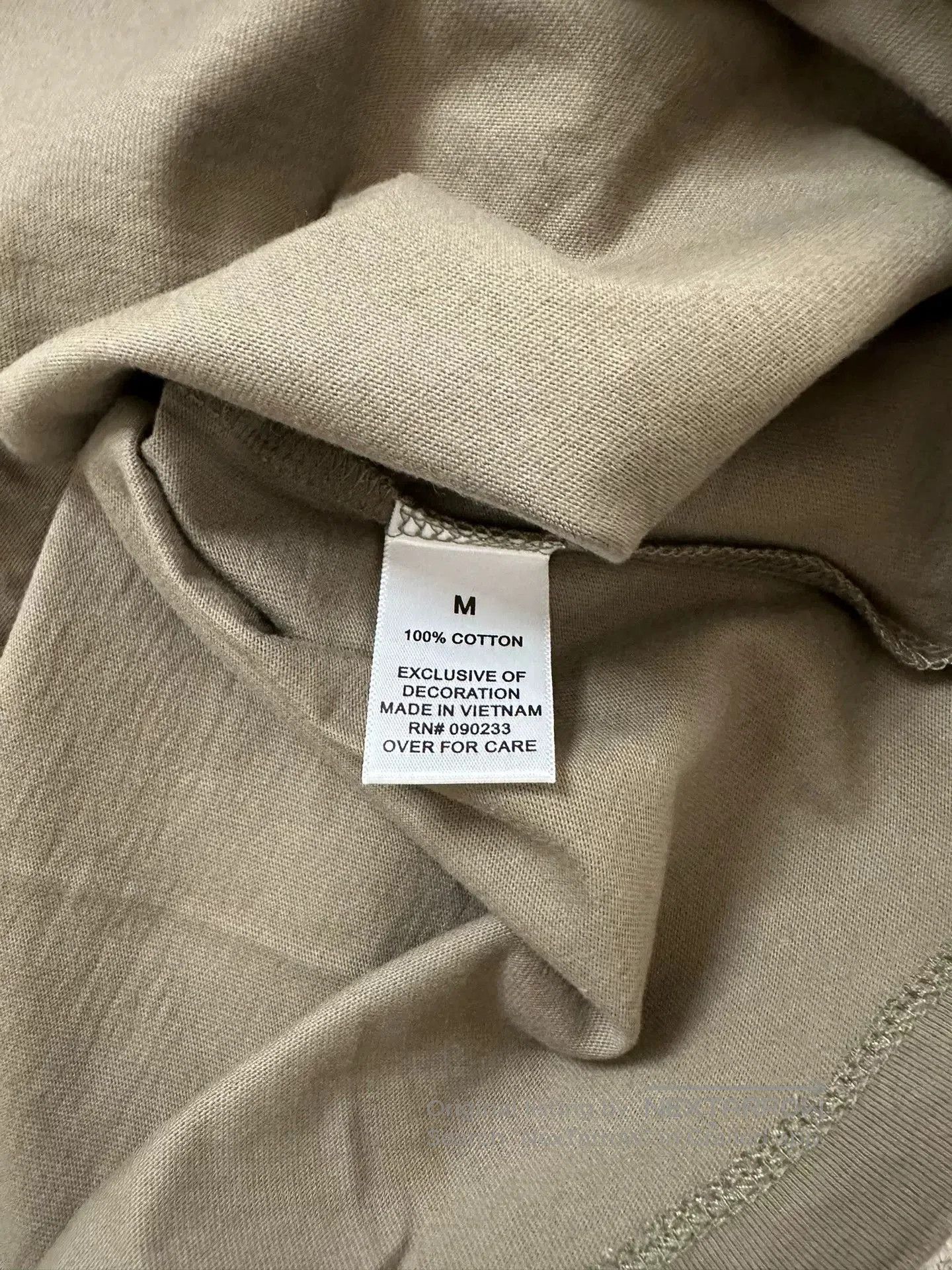 Fear of God FOG Essentials SS21 Taupe Short Sleeve M. Size US M / EU 48-50 / 2 - 6 Thumbnail