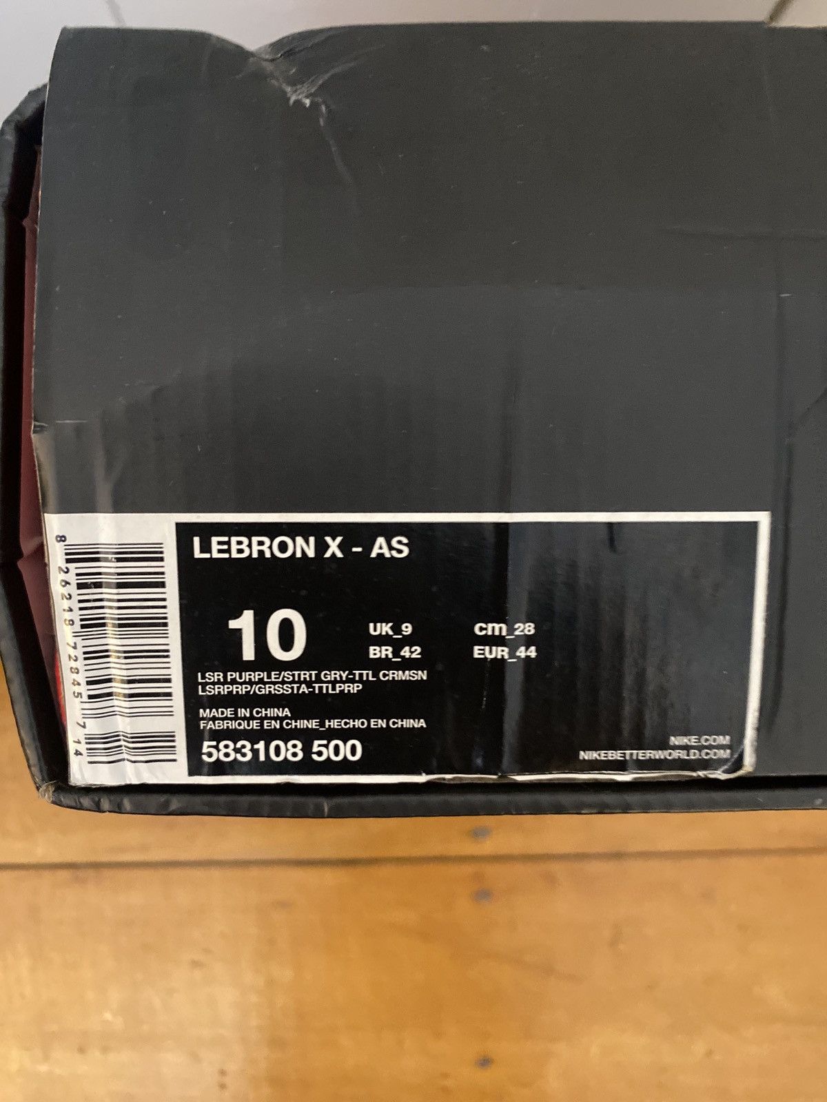 Nike Lebron X Area 72 Size US 10 / EU 43 - 6 Thumbnail