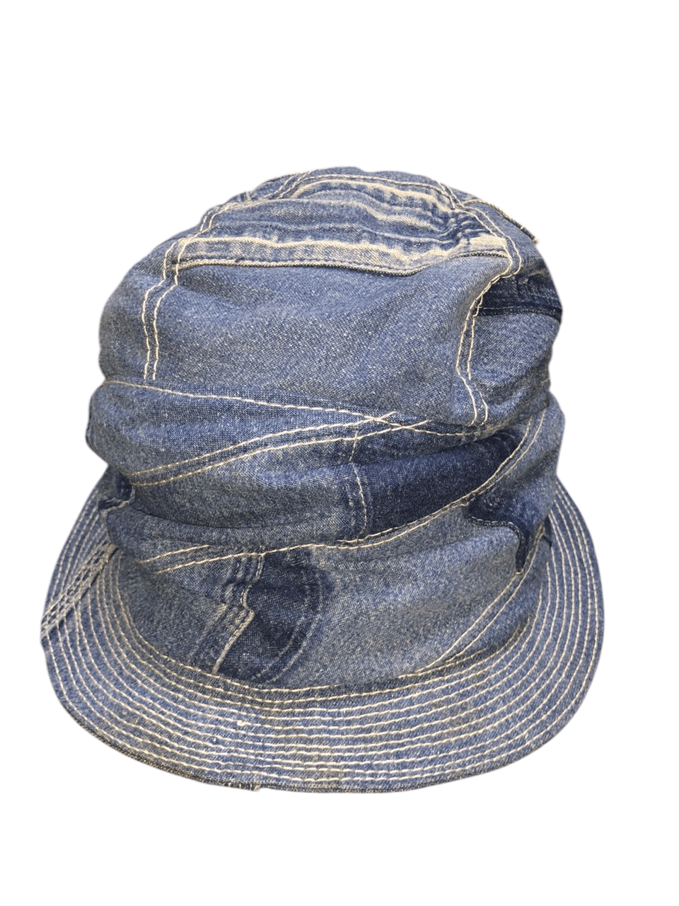 Craftsman Vtg Craftman UnionMade Patchwork Hats Inpired Kapital Design Size ONE SIZE - 5 Thumbnail
