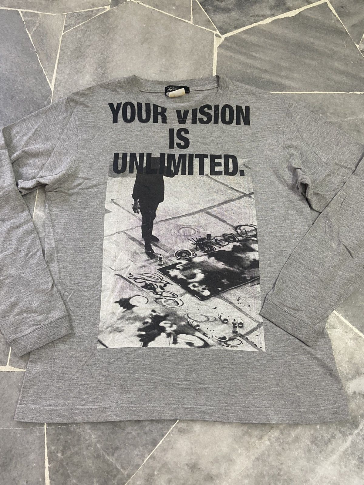 Futura Futura your Vision is Unlimited Long Sleeve T-Shirt Size US S / EU 44-46 / 1 - 4 Thumbnail