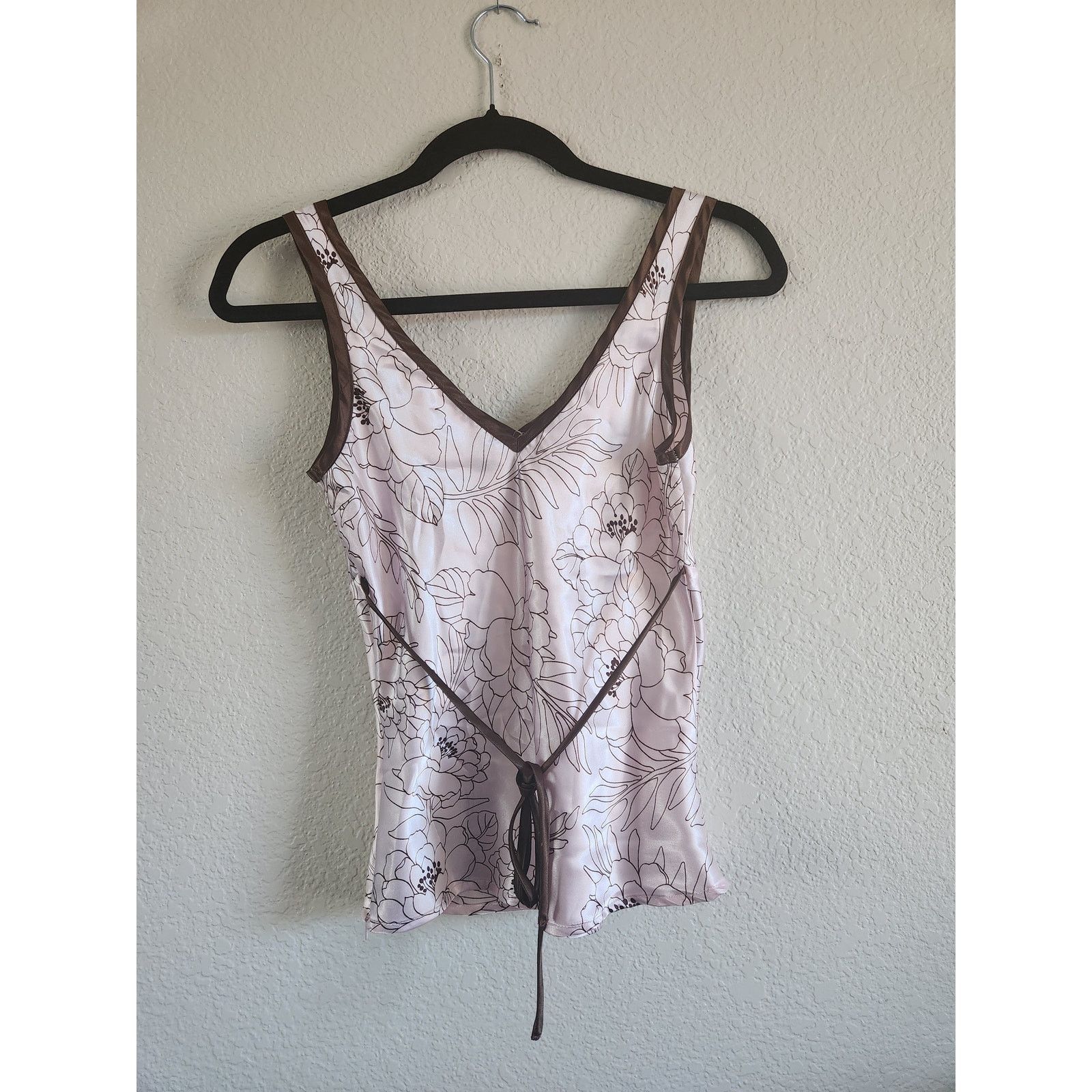 Other Y2k Xhilaration Women's Baby Pink Floral Camisole S Size S / US 4 / IT 40 - 2 Thumbnail
