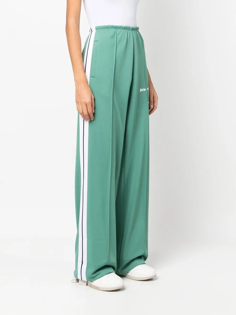 Palm Angels o1y1125 Sweatpant in Green Size 30" / US 8 / IT 44 - 2 Thumbnail
