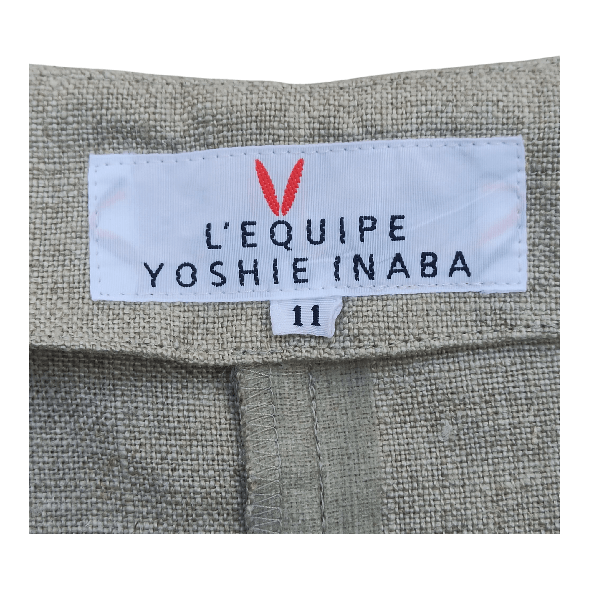 Japanese Brand L'equipe yoshie inaba designer hands stitch hemp Size M / US 6-8 / IT 42-44 - 4 Thumbnail