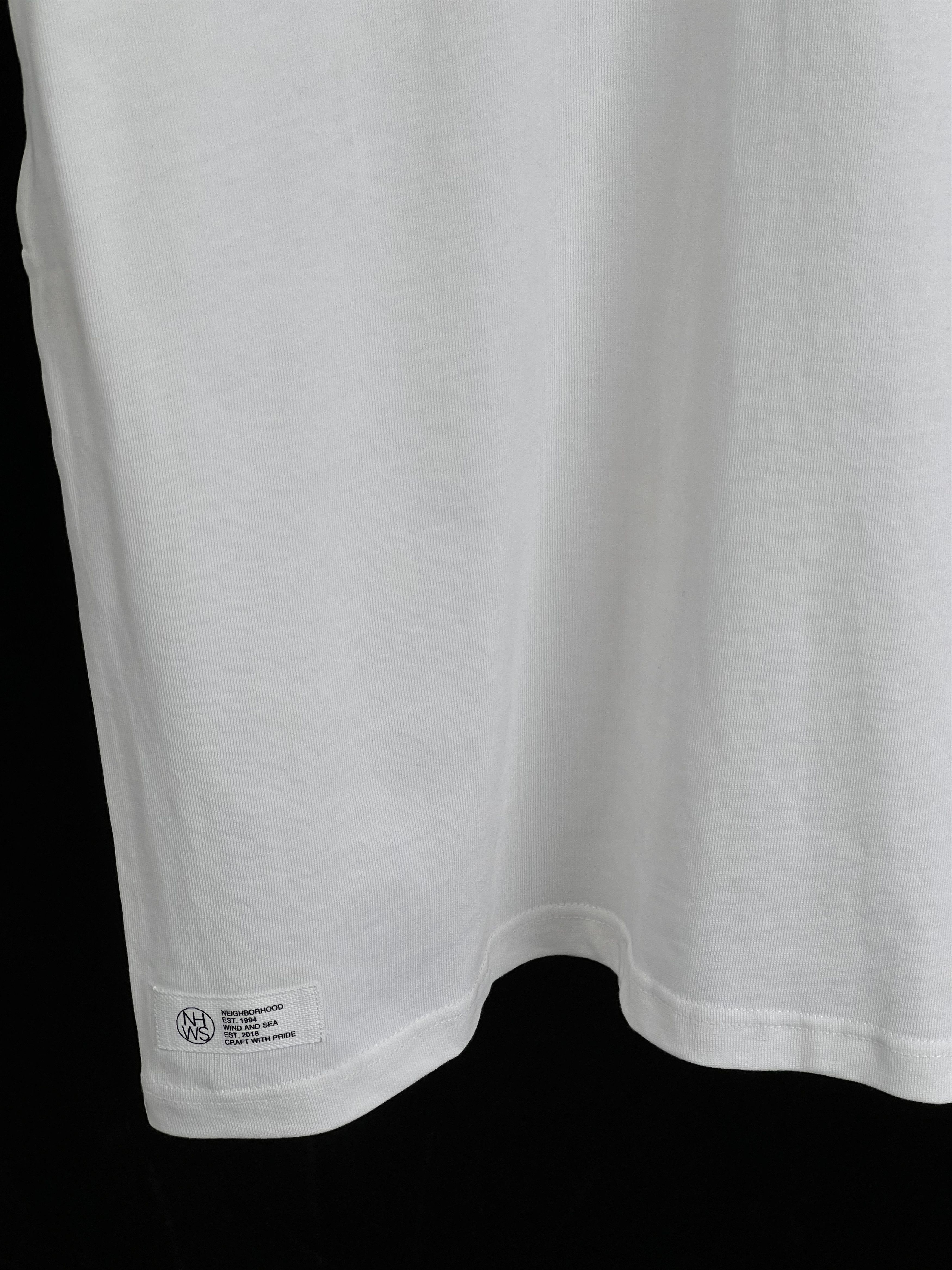 Japanese Brand UNWORN* Neighborhood × Wind and Sea Short Sleeve Tee Size US L / EU 52-54 / 3 - 6 Thumbnail