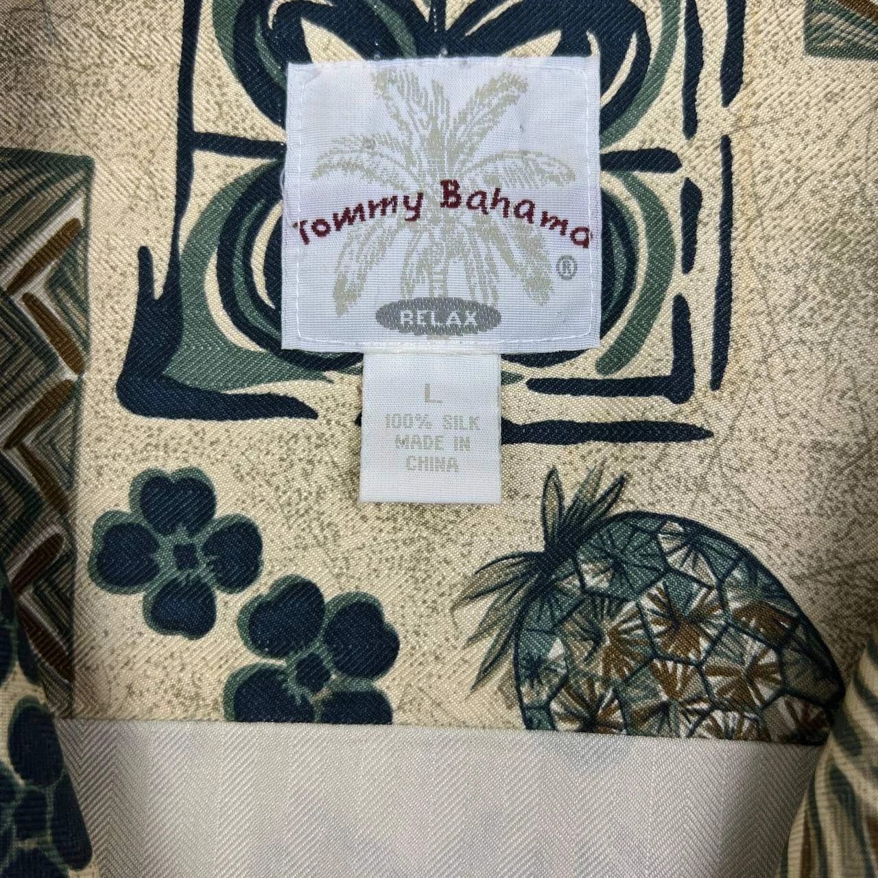 Tommy Bahama Tommy Bahama Button Up Shirt L Hawaiian Collared 100% Silk Size US L / EU 52-54 / 3 - 3 Thumbnail