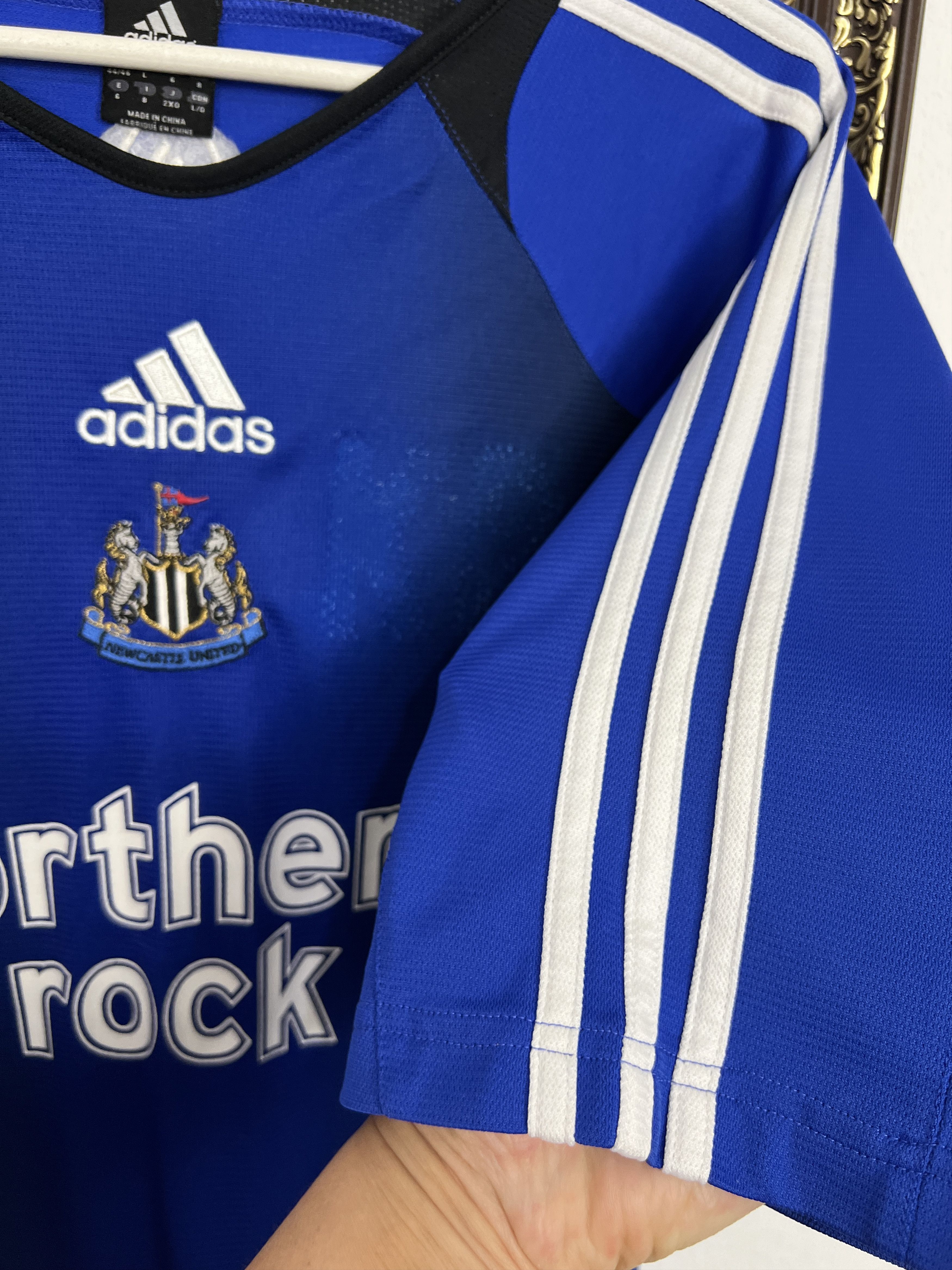 Adidas Vintage Adidas Newcastle United Football Train Shirt Soccer Size US L / EU 52-54 / 3 - 7 Thumbnail