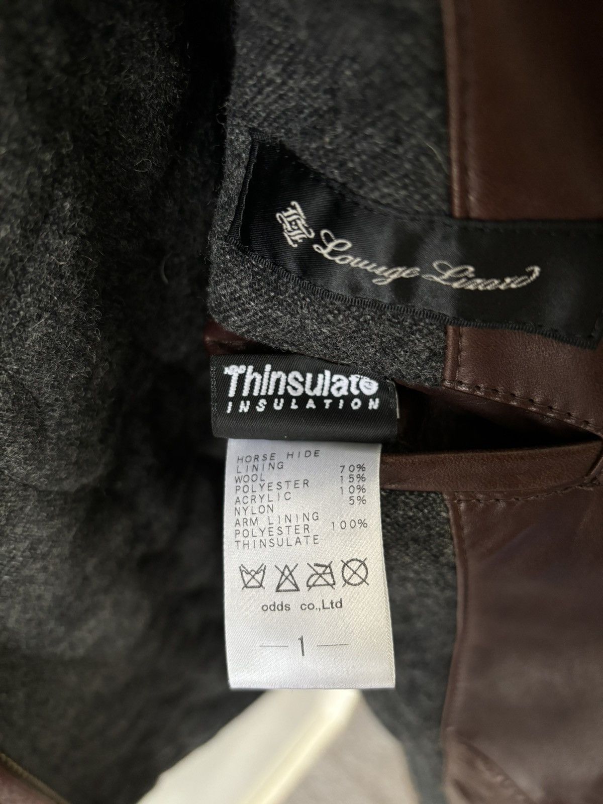 Japanese Brand Lounge Lizard Horse Hide Leather Jacket Size US S / EU 44-46 / 1 - 9 Thumbnail