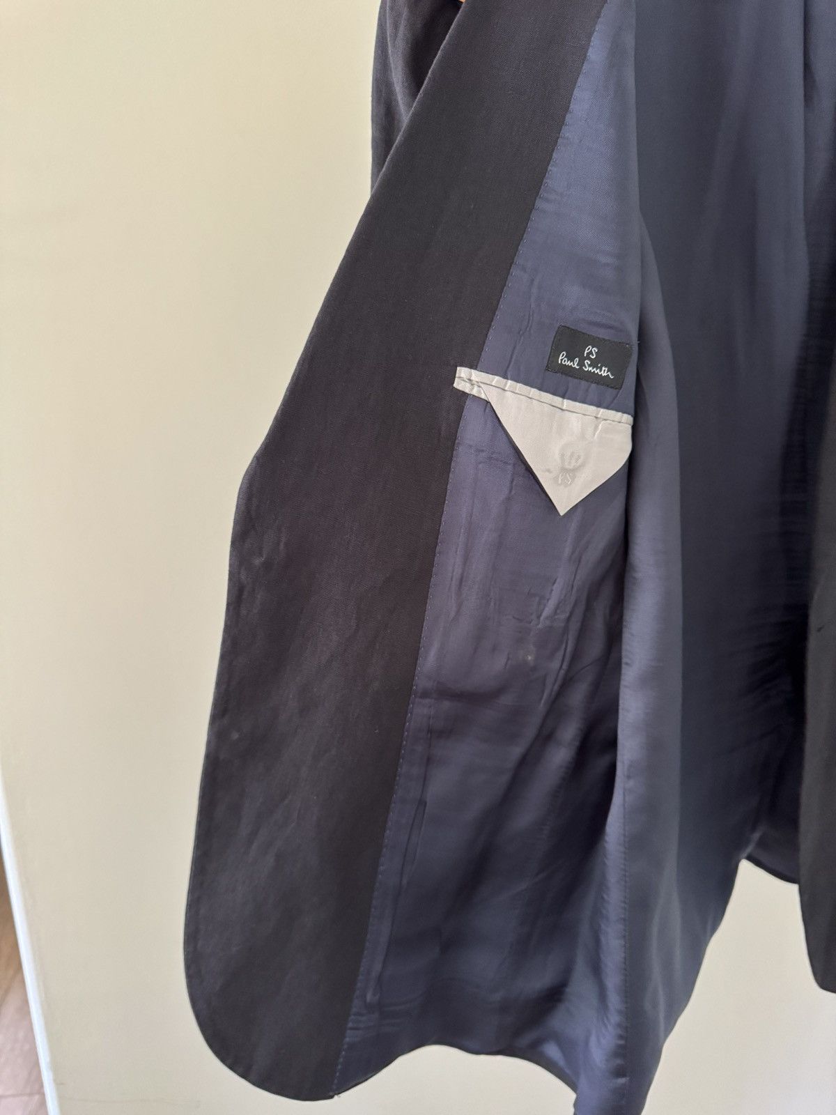 Paul Smith Paul Smith Blue Linen Blazer Size 38R - 5 Thumbnail
